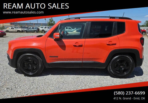 2018 Jeep Renegade for sale at REAM AUTO SALES in Enid OK