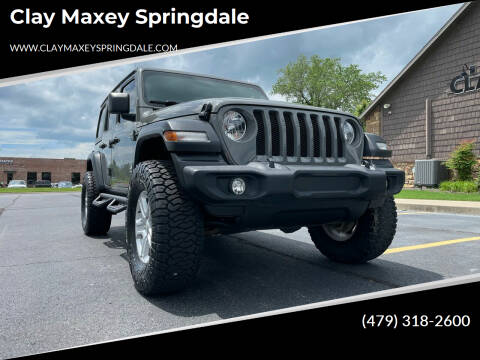 2020 Jeep Wrangler Unlimited for sale at Clay Maxey Springdale in Springdale AR