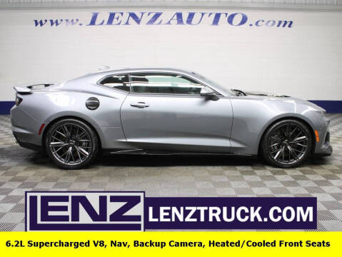 2021 Chevrolet Camaro for sale at LENZ TRUCK CENTER in Fond Du Lac WI