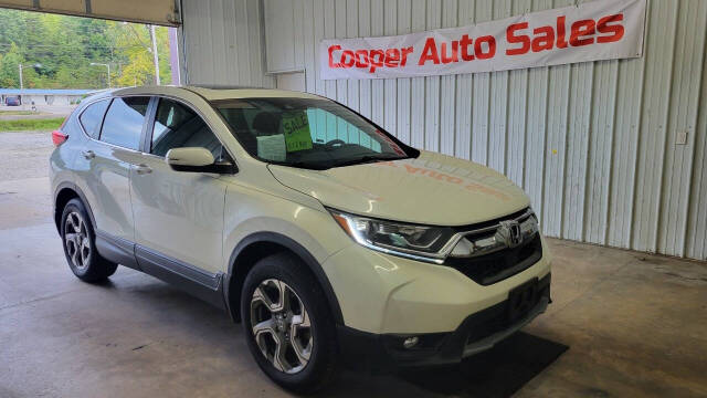 2018 Honda CR-V for sale at COOPER AUTO SALES in ONEIDA, TN