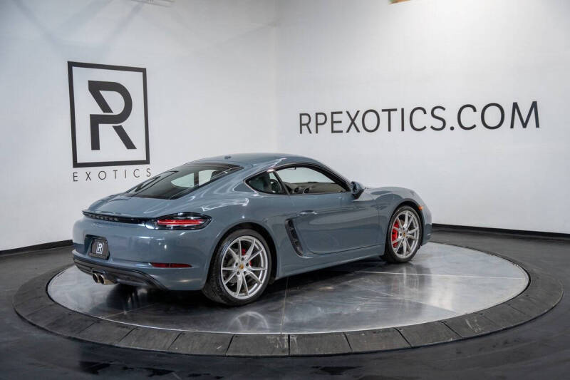 2017 Porsche 718 Cayman S