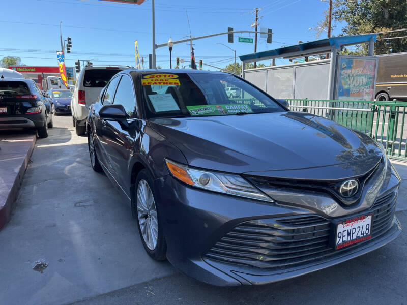 2018 Toyota Camry for sale at ALL CREDIT AUTO SALES in San Jose CA