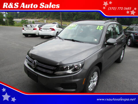 2015 Volkswagen Tiguan for sale at R&S Auto Sales in Linden PA