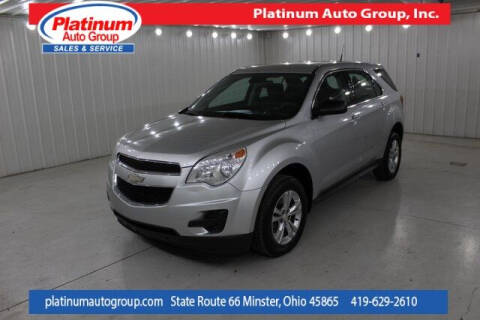2012 Chevrolet Equinox for sale at Platinum Auto Group Inc. in Minster OH