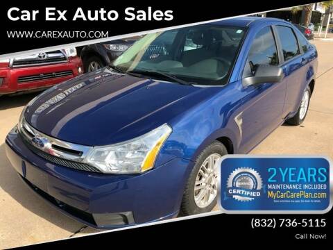 2008 Ford Focus for sale at Car Ex Auto Sales in Houston TX