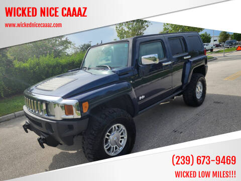 2008 HUMMER H3 for sale at WICKED NICE CAAAZ in Cape Coral FL