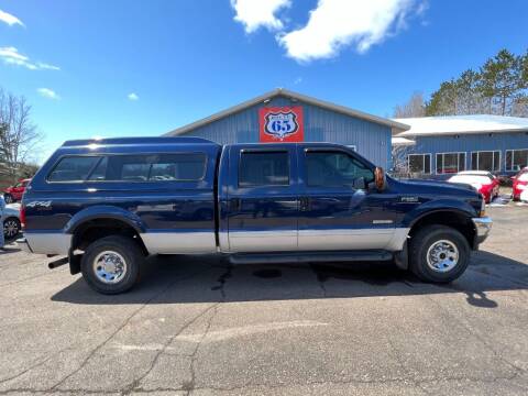 2003 Ford F-250 Super Duty for sale at Route 65 Sales in Mora MN