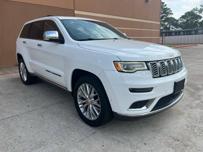2017 Jeep Grand Cherokee for sale at ALL STAR MOTORS INC in Houston TX