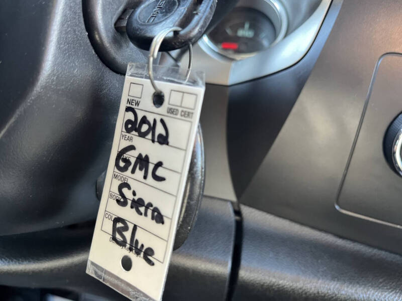 2012 GMC Sierra 1500 SLE