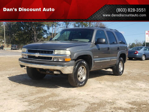 2002 Chevrolet Tahoe for sale at Dan's Discount Auto in Lexington SC