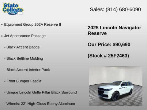 2025 Lincoln Navigator Reserve