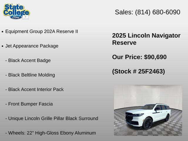2025 Lincoln Navigator Reserve