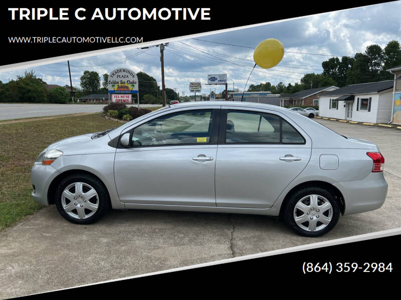 2010 Toyota Yaris for sale at TRIPLE C AUTOMOTIVE in Anderson SC