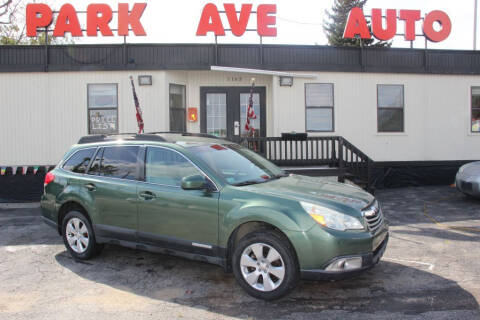 2010 Subaru Outback for sale at Park Ave Auto Inc. in Worcester MA