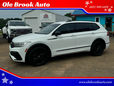 2022 Volkswagen Tiguan for sale at Ole Brook Auto in Brookhaven MS