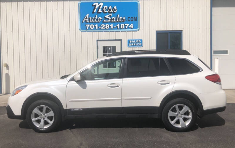 2014 Subaru Outback for sale at NESS AUTO SALES in West Fargo ND