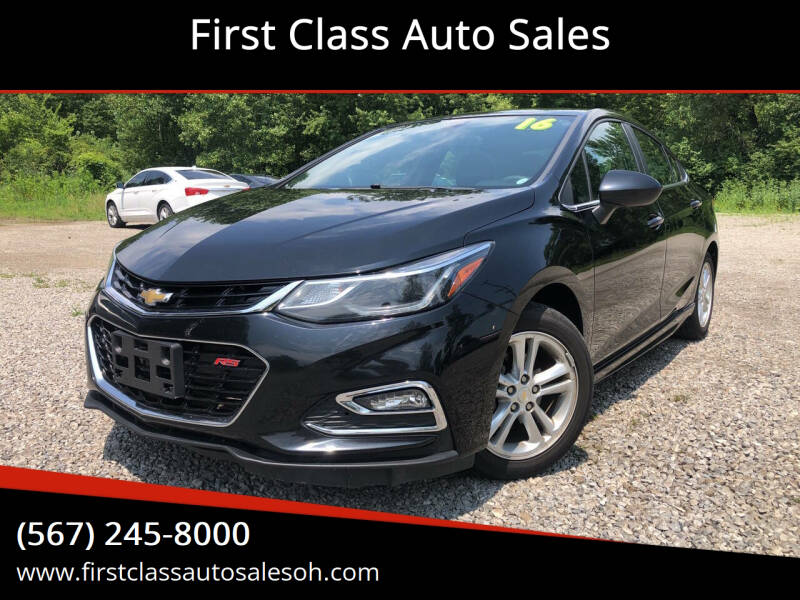 2016 Chevrolet Cruze for sale at First Class Auto Sales in Fostoria OH