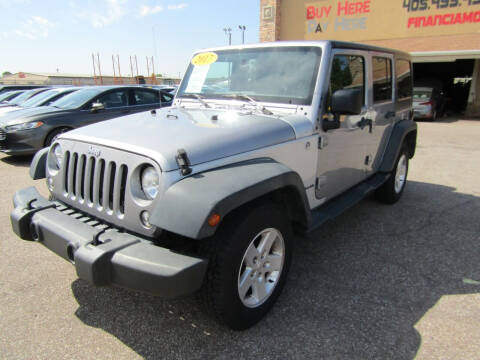 2017 Jeep Wrangler Unlimited for sale at Import Motors in Bethany OK