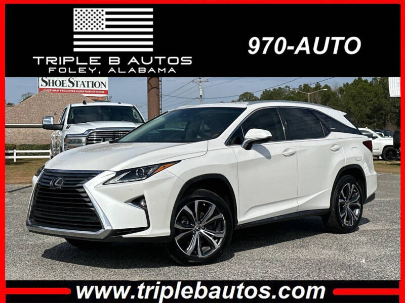 2018 Lexus RX 350L for sale at Triple B Autos in Foley AL