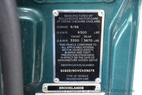 1997 Bentley Brooklands