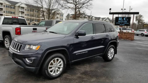 2015 Jeep Grand Cherokee for sale at R C Motors in Lunenburg MA