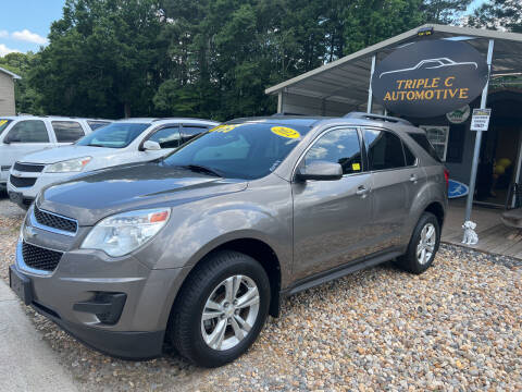 2012 Chevrolet Equinox for sale at TRIPLE C AUTOMOTIVE in Anderson SC