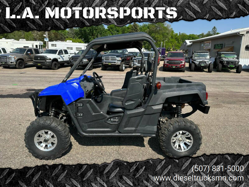 2017 Yamaha WOLVERINE for sale at L.A. MOTORSPORTS in Windom MN