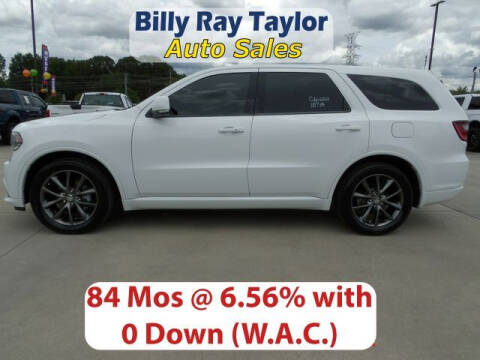2018 Dodge Durango for sale at Billy Ray Taylor Auto Sales in Cullman AL