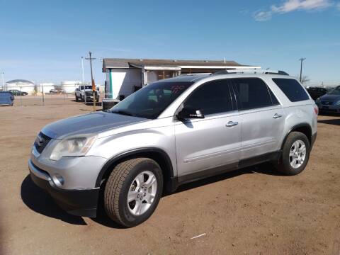 2011 GMC Acadia for sale at PYRAMID MOTORS - Fountain Lot in Fountain CO