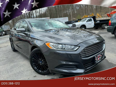 2016 Ford Fusion for sale at JerseyMotorsInc.com in Lake Hopatcong NJ
