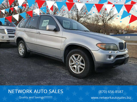 2006 BMW X5 for sale at NETWORK AUTO SALES in Mountain Home AR