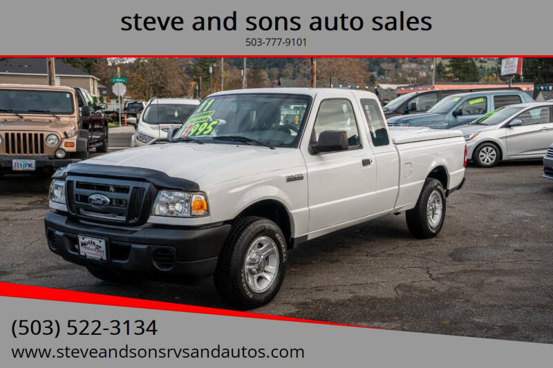 2011 Ford Ranger for sale at steve and sons auto sales - Steve & Sons Auto Sales 4 in Portland OR