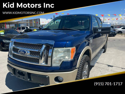 2010 Ford F-150 for sale at Kid Motors Inc in El Paso TX