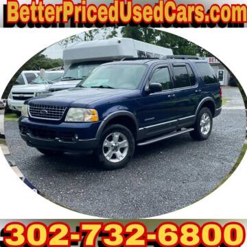 2005 Ford Explorer for sale at Better Priced Used Cars in Frankford DE