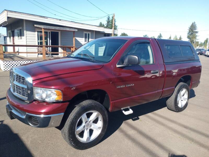 2003 Dodge Ram Pickup 1500 for sale at S and Z Auto Sales LLC in Hubbard OR