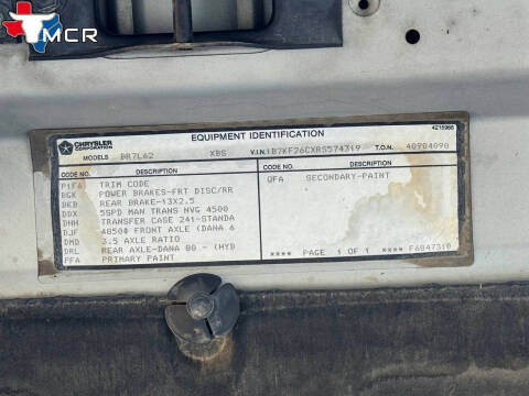 1994 Dodge Ram 2500 Laramie SLT