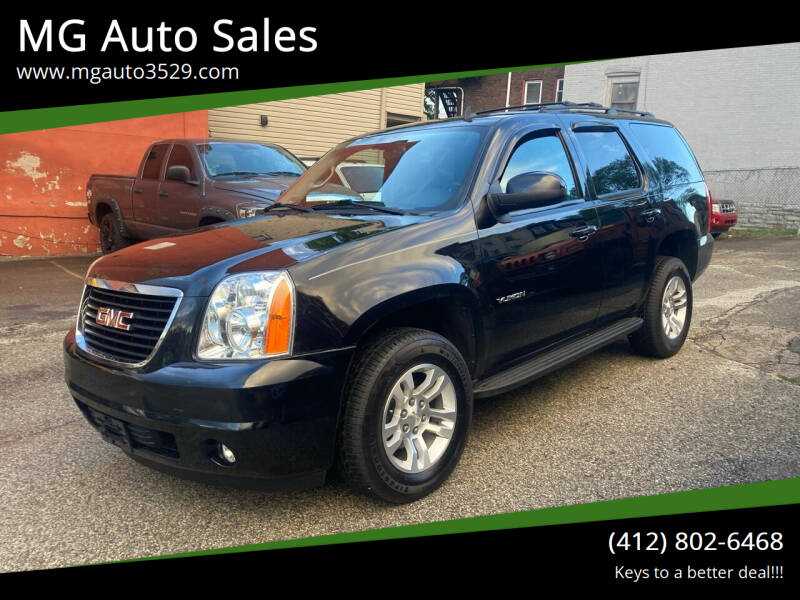 2012 GMC Yukon for sale at MG Auto Sales in Pittsburgh PA