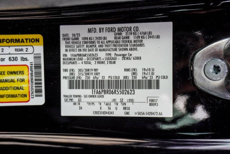 2024 Ford Mustang Dark Horse