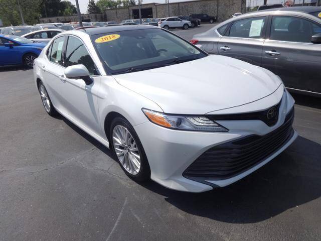 2018 Toyota Camry for sale at ROSE AUTOMOTIVE in Hamilton OH