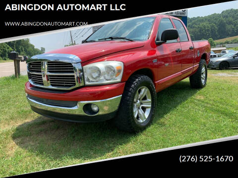 2007 Dodge Ram Pickup 1500 for sale at ABINGDON AUTOMART LLC in Abingdon VA