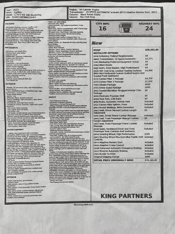 2022 Cadillac CT4-V Blackwing