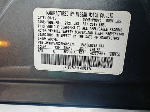 2014 Infiniti Q50 Sport