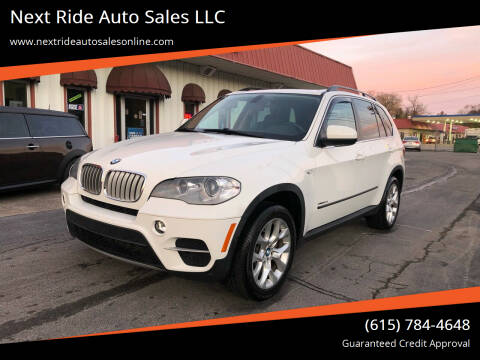 2013 BMW X5 for sale at Next Ride Auto Sales in Lebanon TN