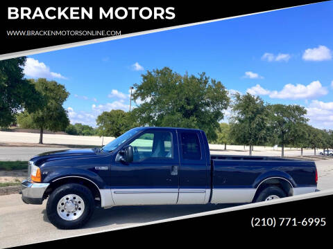 2000 Ford F-250 Super Duty for sale at BRACKEN MOTORS in San Antonio TX