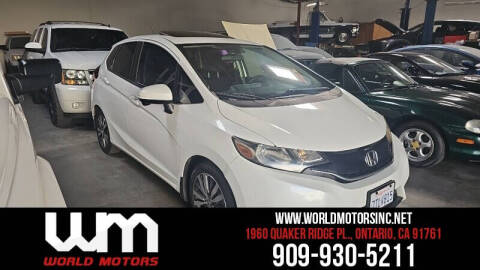 2016 Honda Fit for sale at World Motors INC in Ontario CA