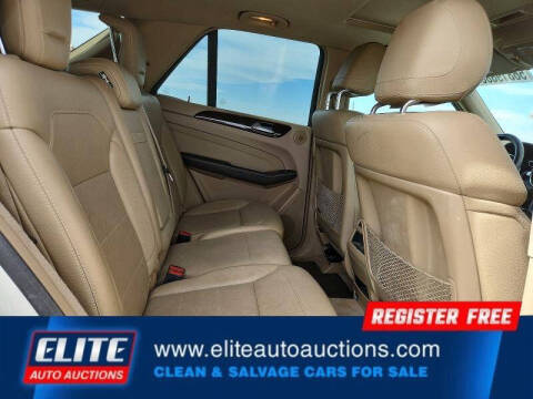 2013 Mercedes-Benz M-Class ML 350 4MATIC
