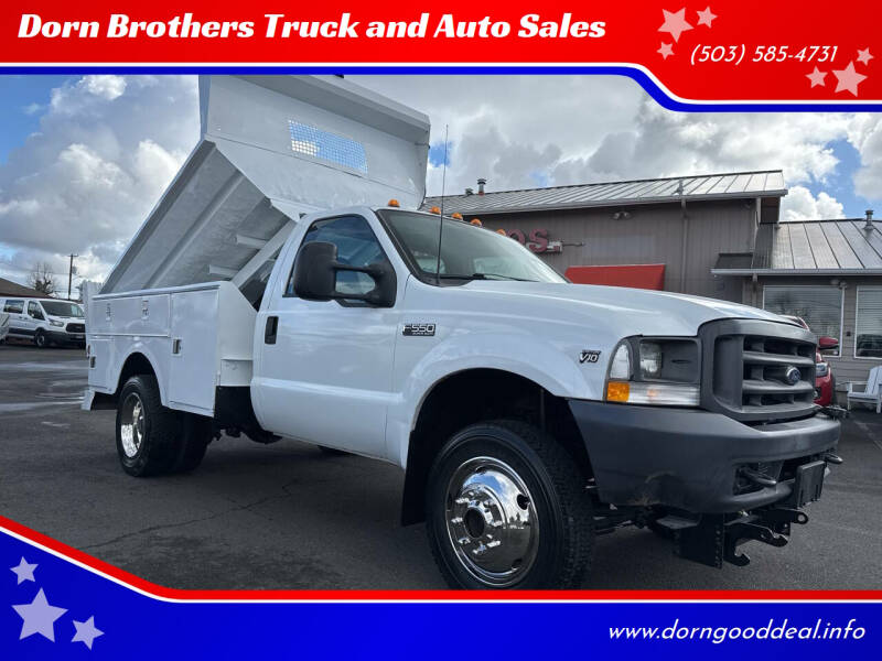 2003 Ford F-550 for sale at Dorn Brothers Truck and Auto Sales in Salem OR