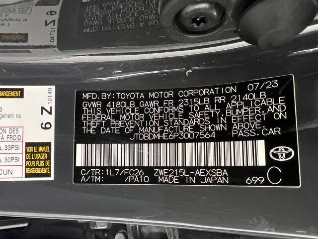 2023 Toyota Corolla Hybrid