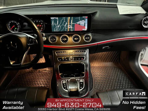 2018 Mercedes-Benz E-Class E 400 4MATIC