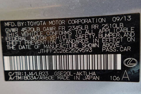 2014 Lexus IS 250C